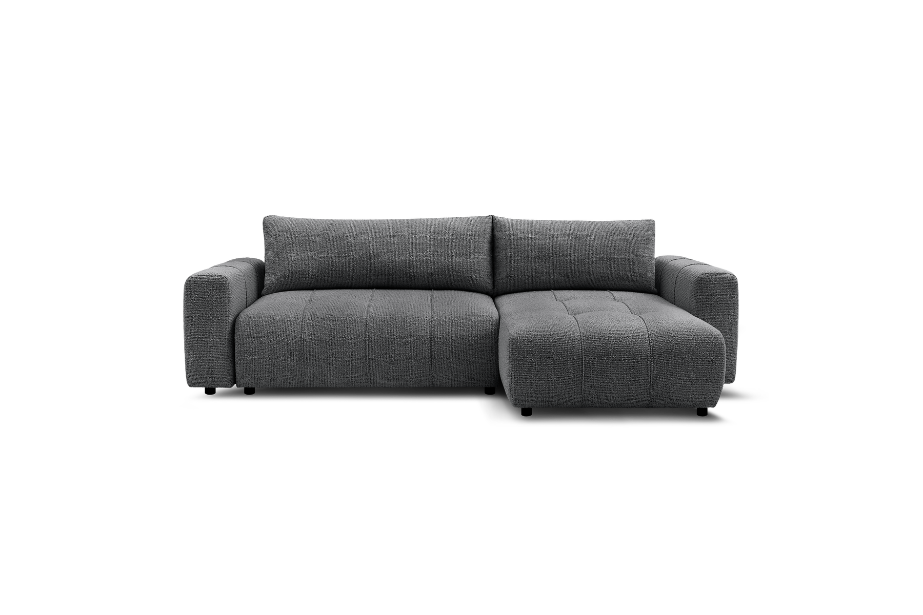 Sofá esquinero reversible convertible con arcón Arsene