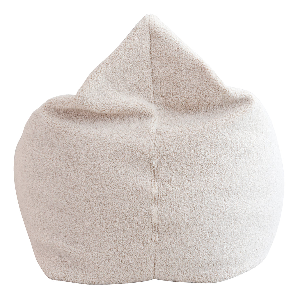 Puff Andy Boucle Bean - Blanco