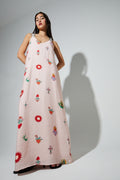 Madonna Print Maxi Dress Made In Portugal