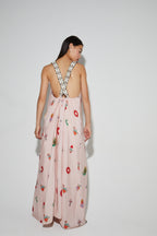 Madonna Print Maxi Dress Made In Portugal