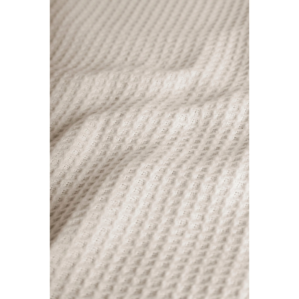 Plaid con Frange - Naturale