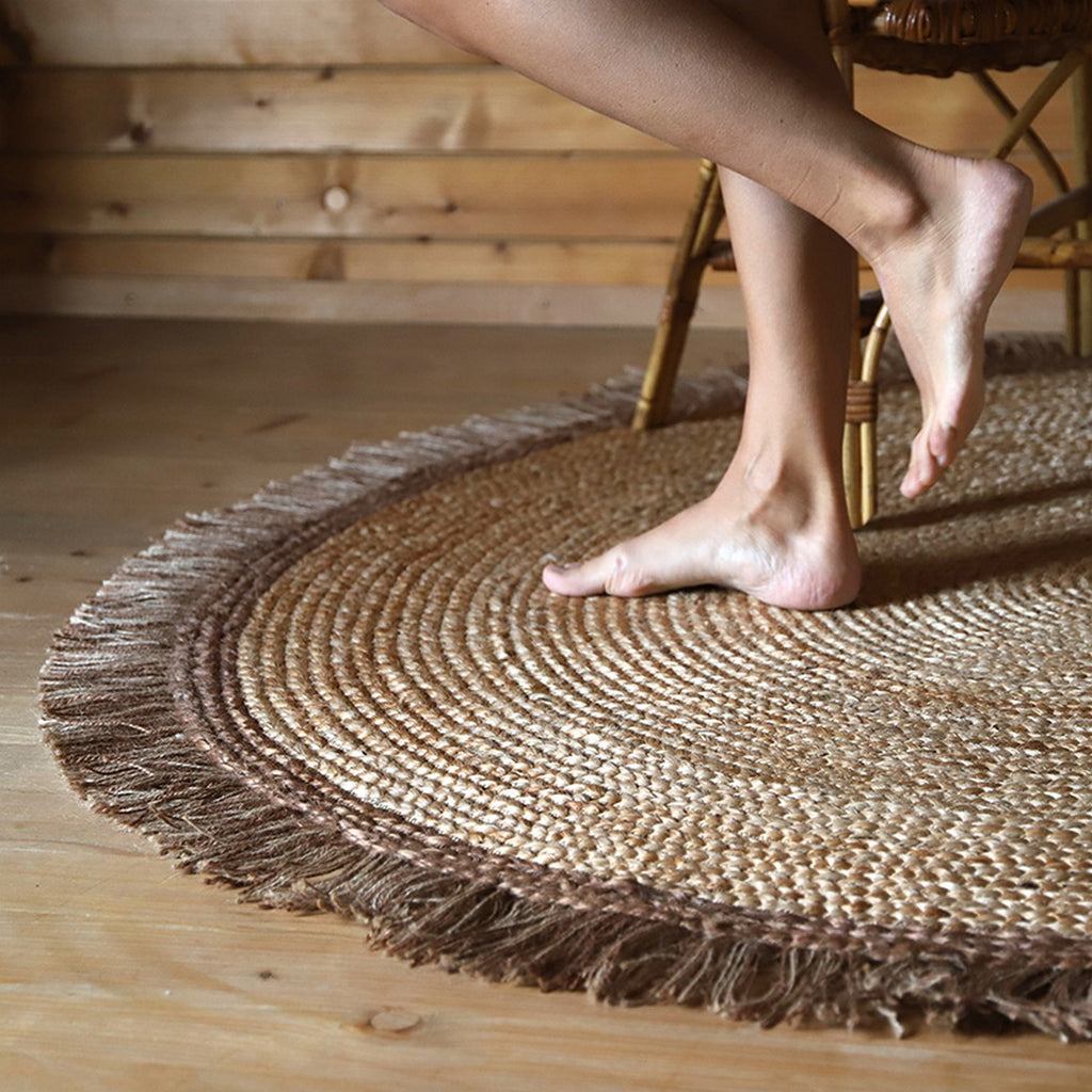 Tapis Thar - Natural + Almond