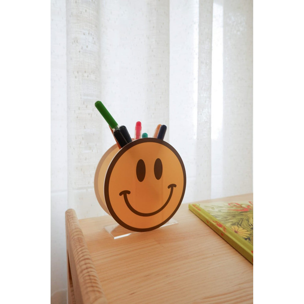 Portapenne Smiley - Multicolore
