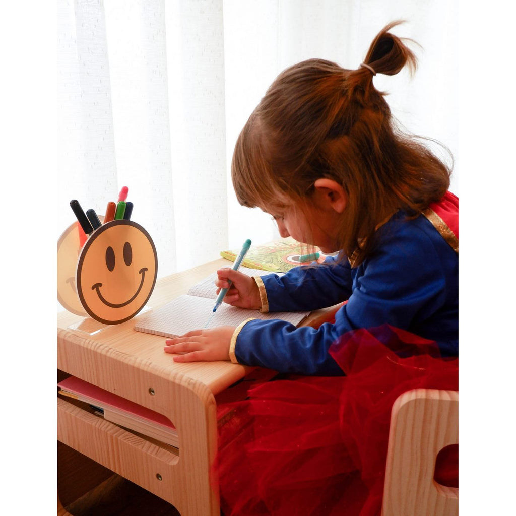 Portapenne Smiley - Multicolore