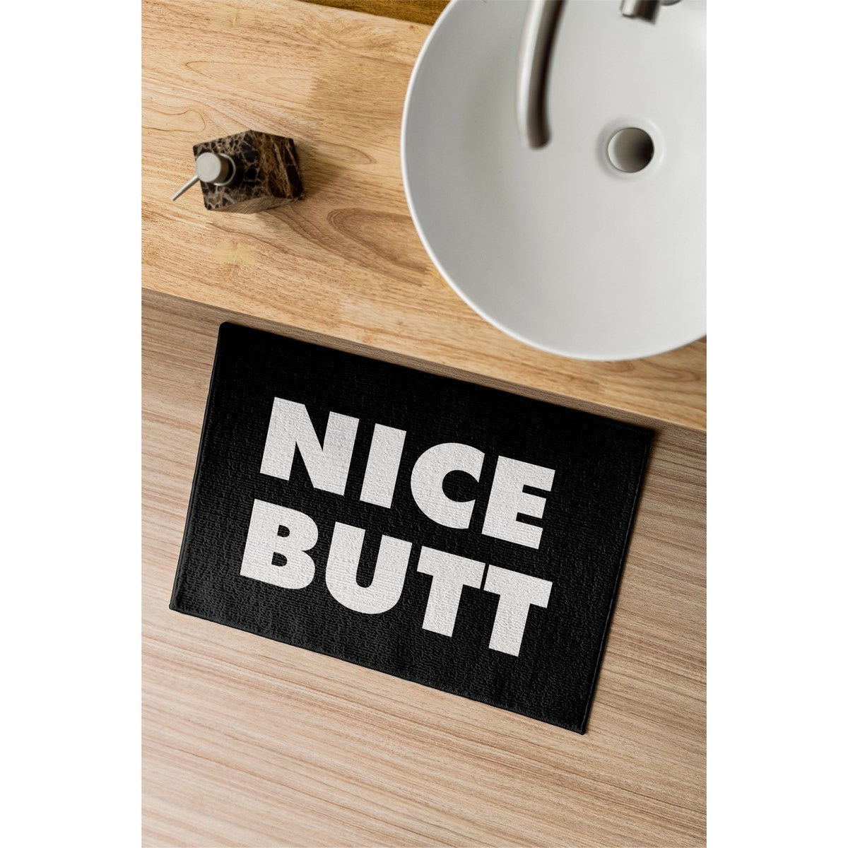 Nice Butt Bath Mat - Multicolour