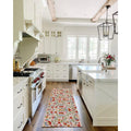 Mexican Flowers Kitchen Mat - Multicolor