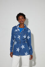 Wally jakke i workwear-stil med print, fremstillet i Italien - Étoile