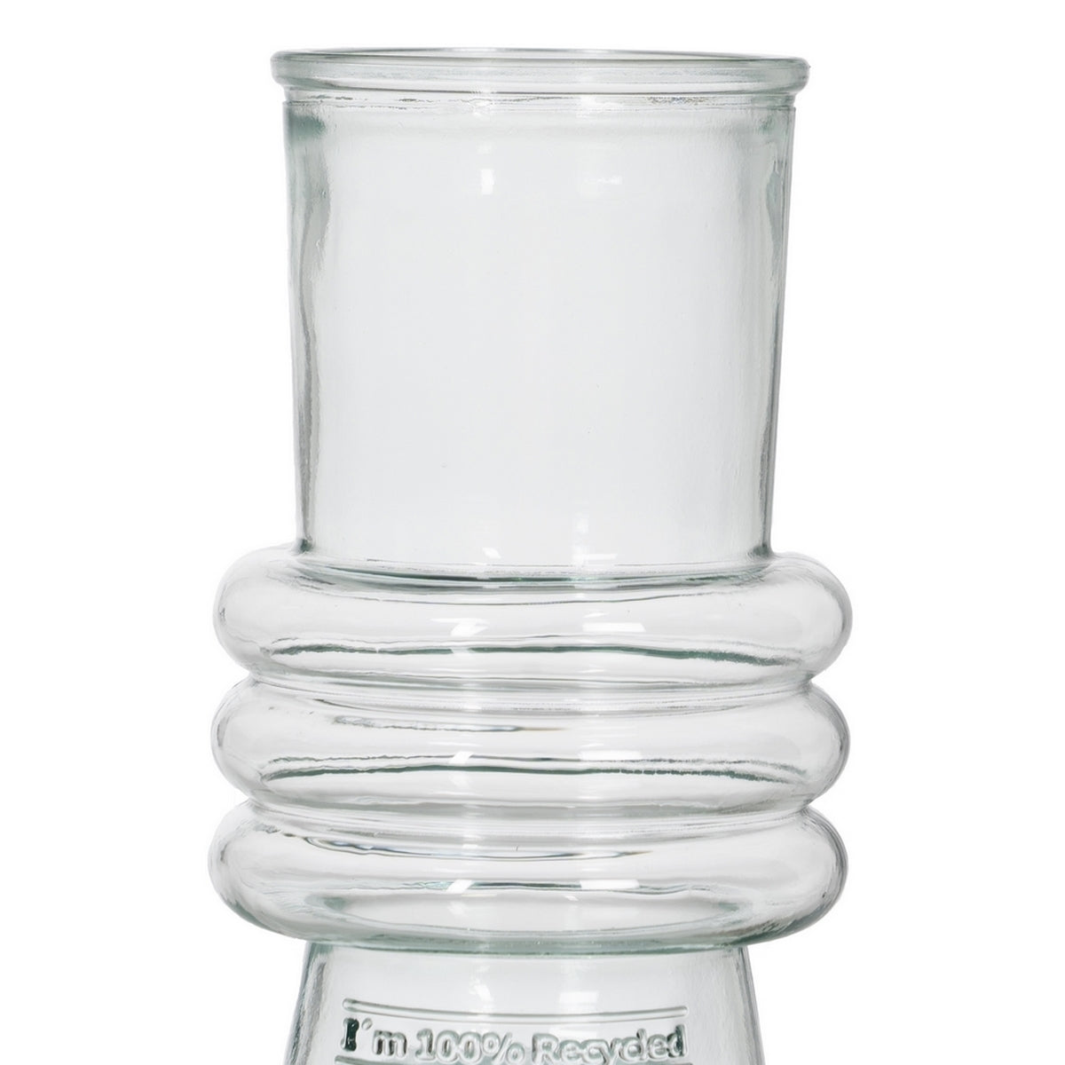 Vaso in Vetro Riciclato - Trasparente