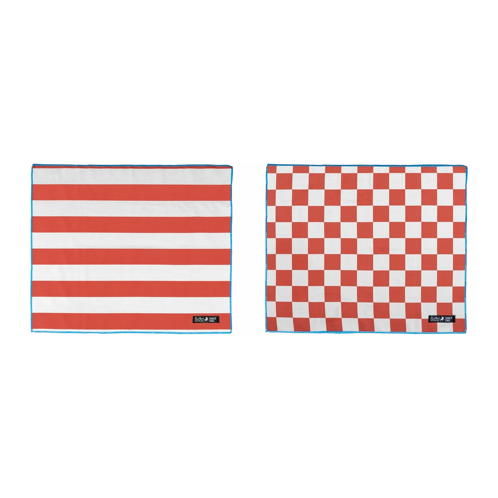 Set Di 2 Tovagliette All'Americana Marshall - Rosso