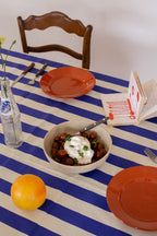 Tovaglia Marshall - Righe blu