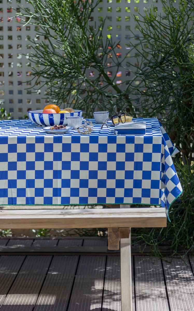 Tovaglia Marshall - Quadri blu