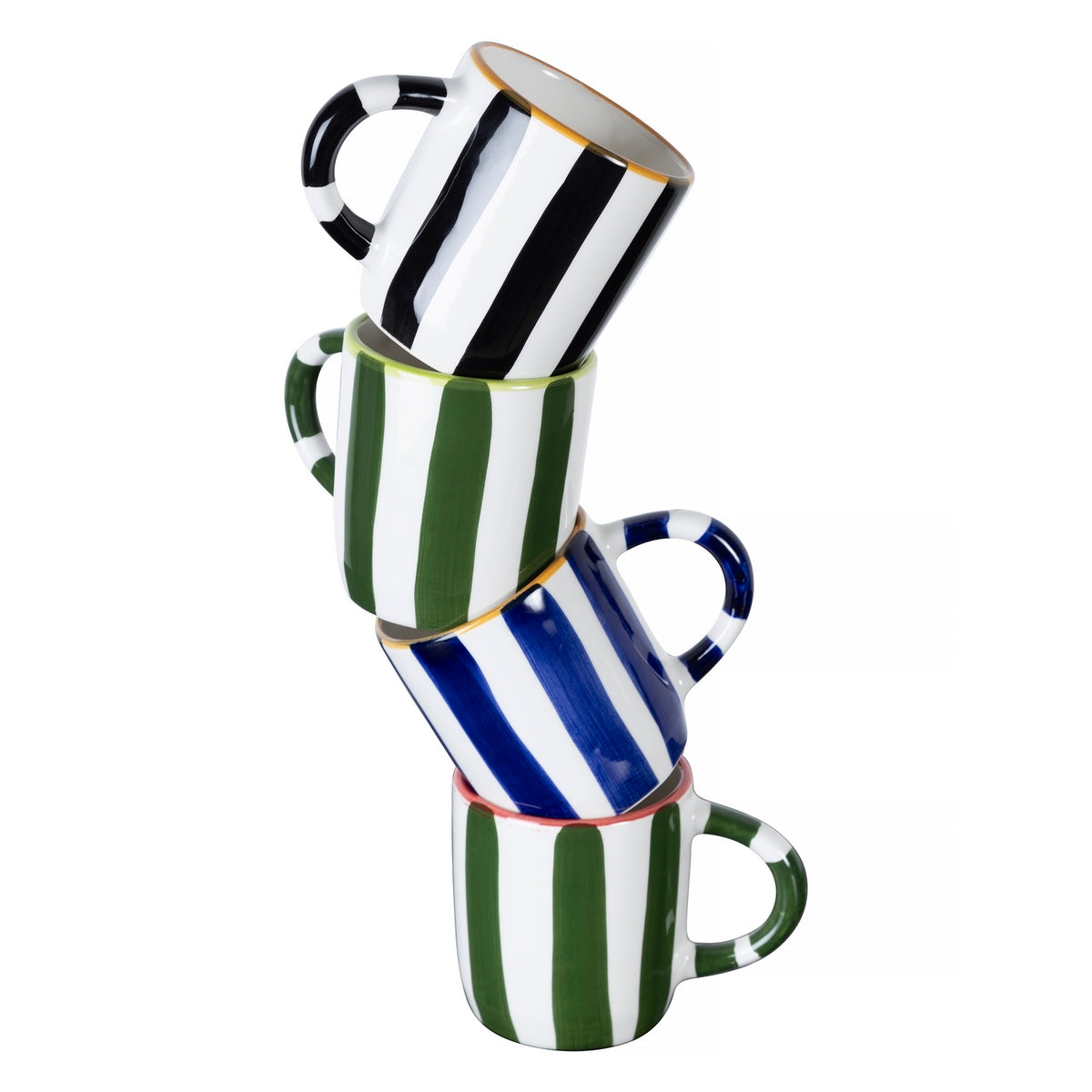 Tazza Minerva - Blu E Bianco