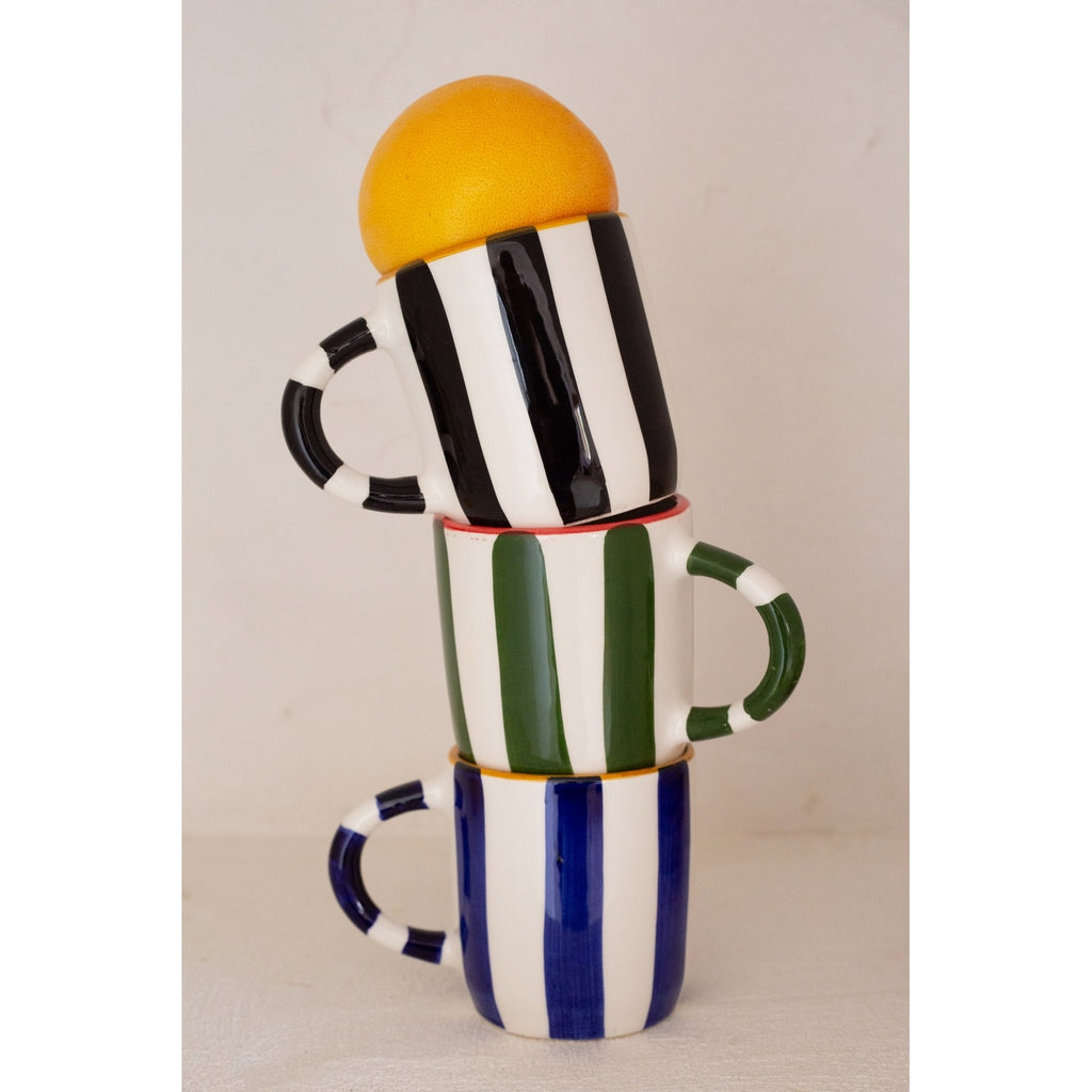 Tazza Minerva - Blu E Bianco