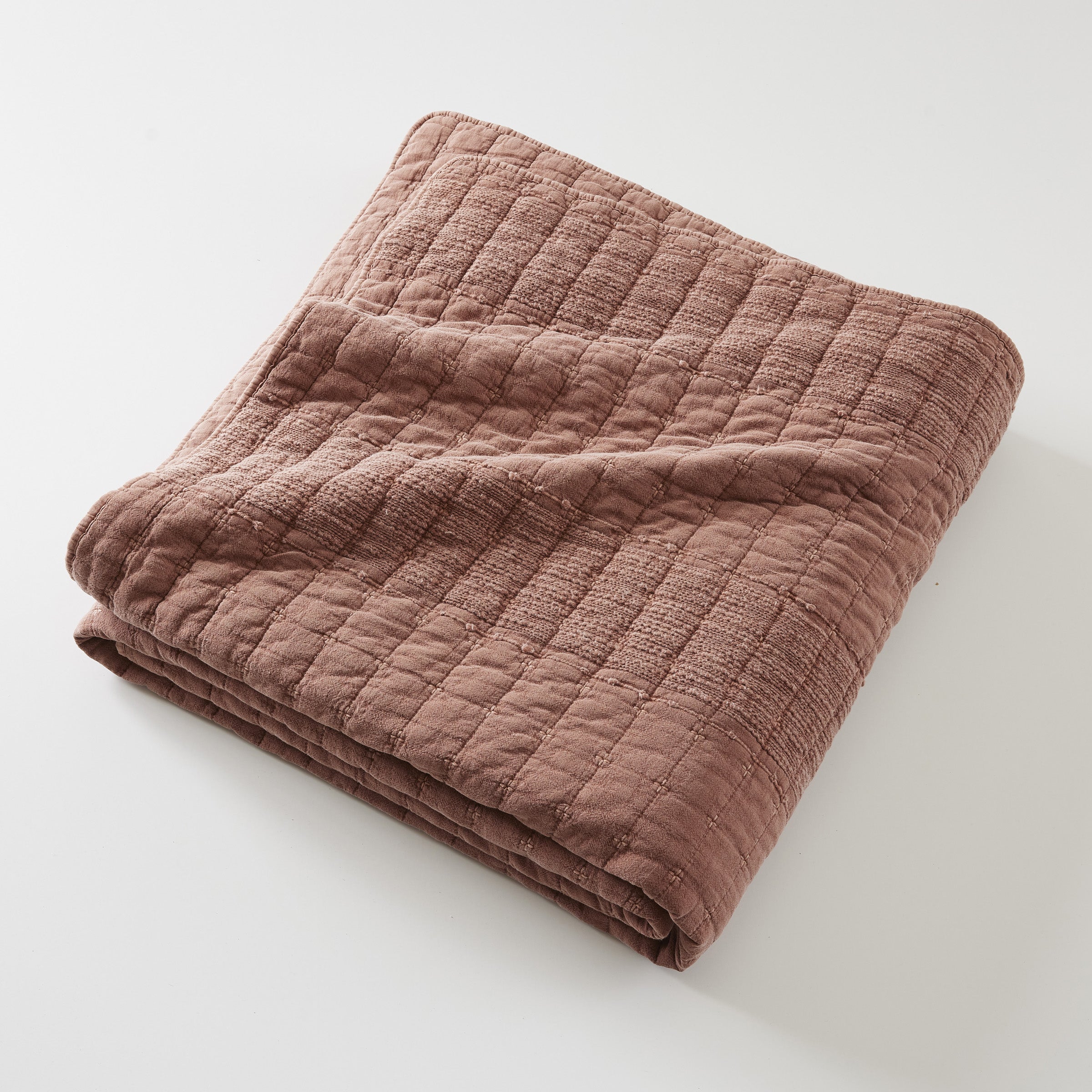 Zelie - Couvre-Lit - Terracotta