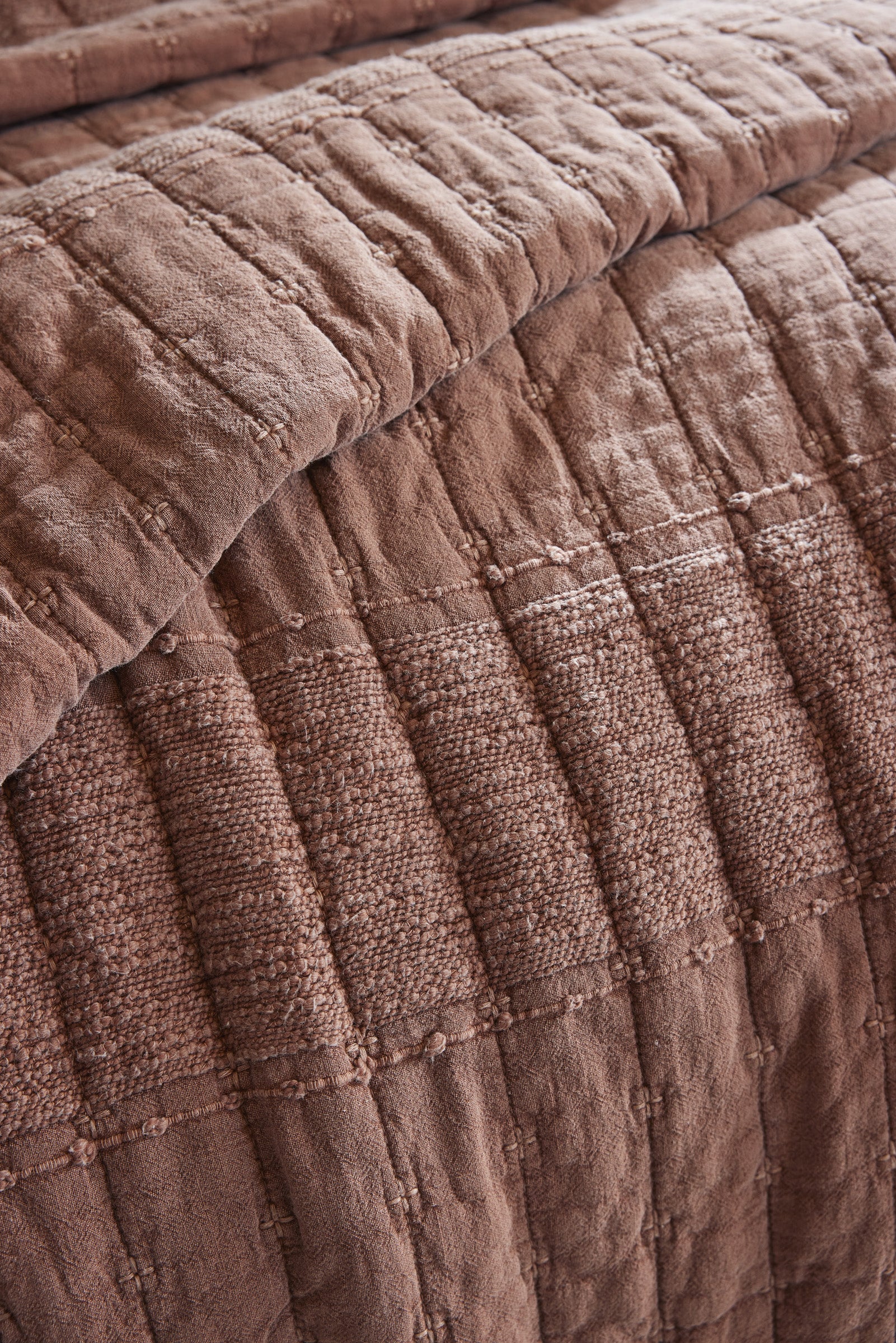 Zelie - Couvre-Lit - Terracotta