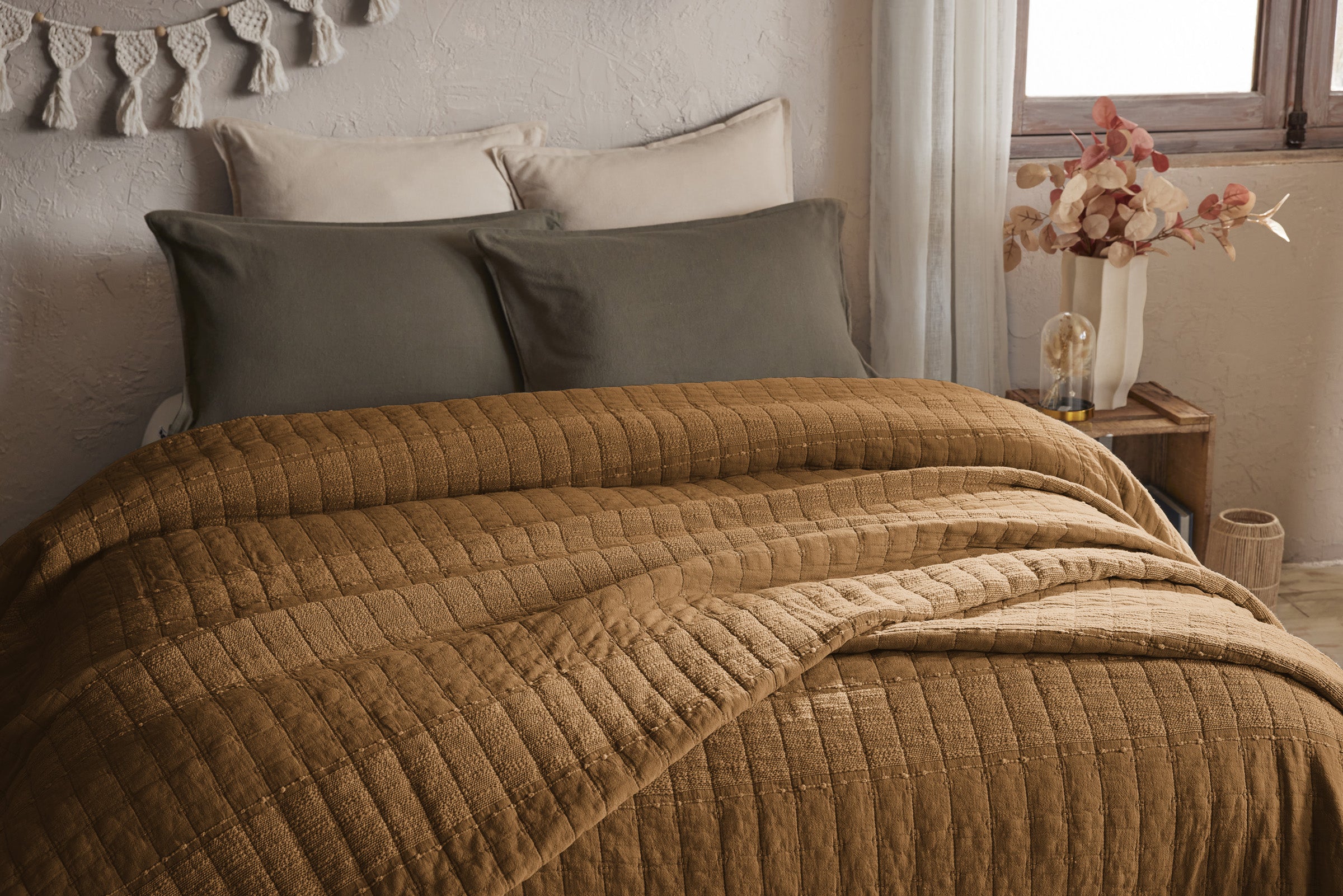 Zelie - Couvre-Lit - Camel