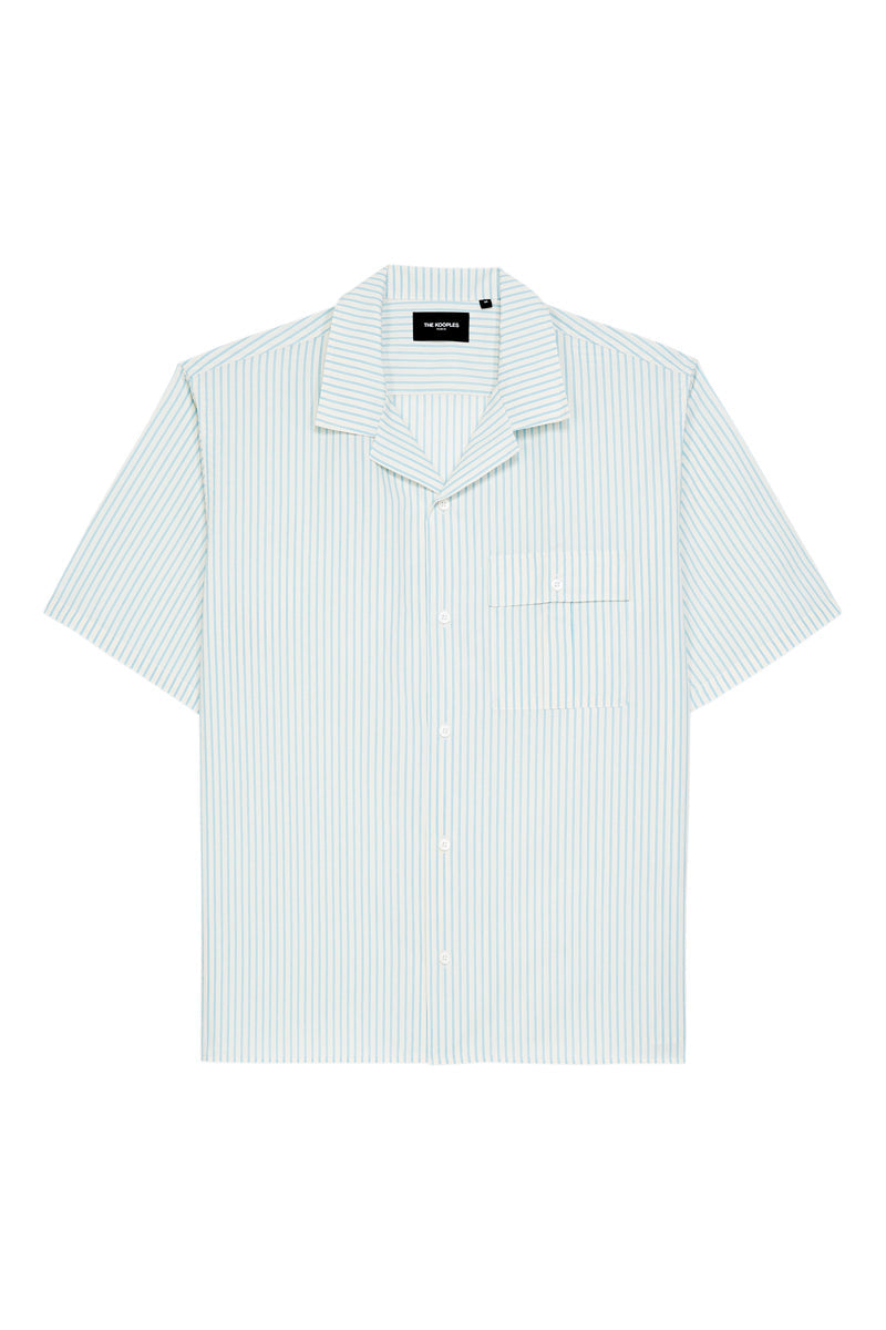 The Kooples - Camisa Crudo Y Turquesa - Hombre