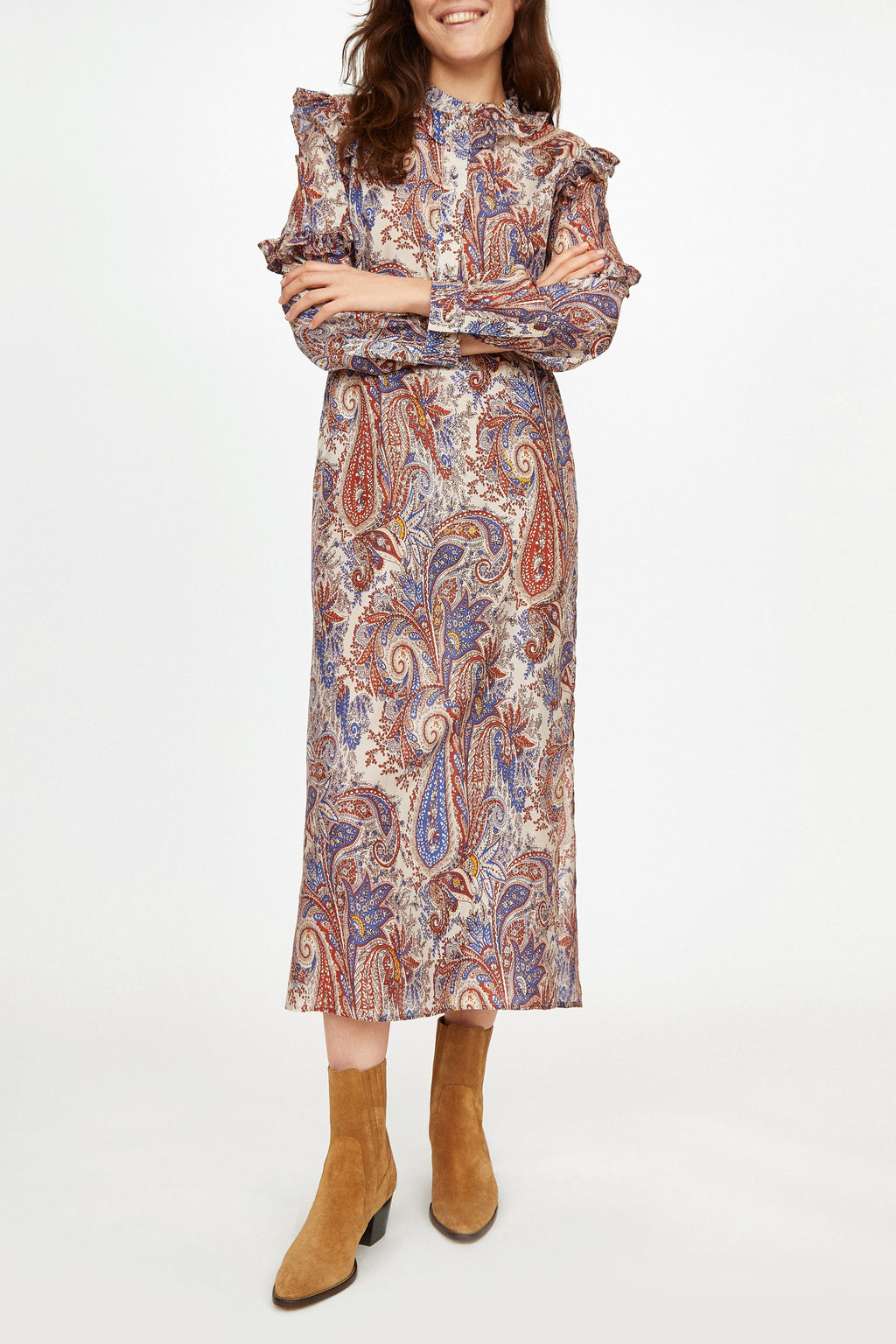 Arlo Paisley DENIM Dress