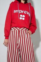 Rio Riviera Red Trousers Made In Italy