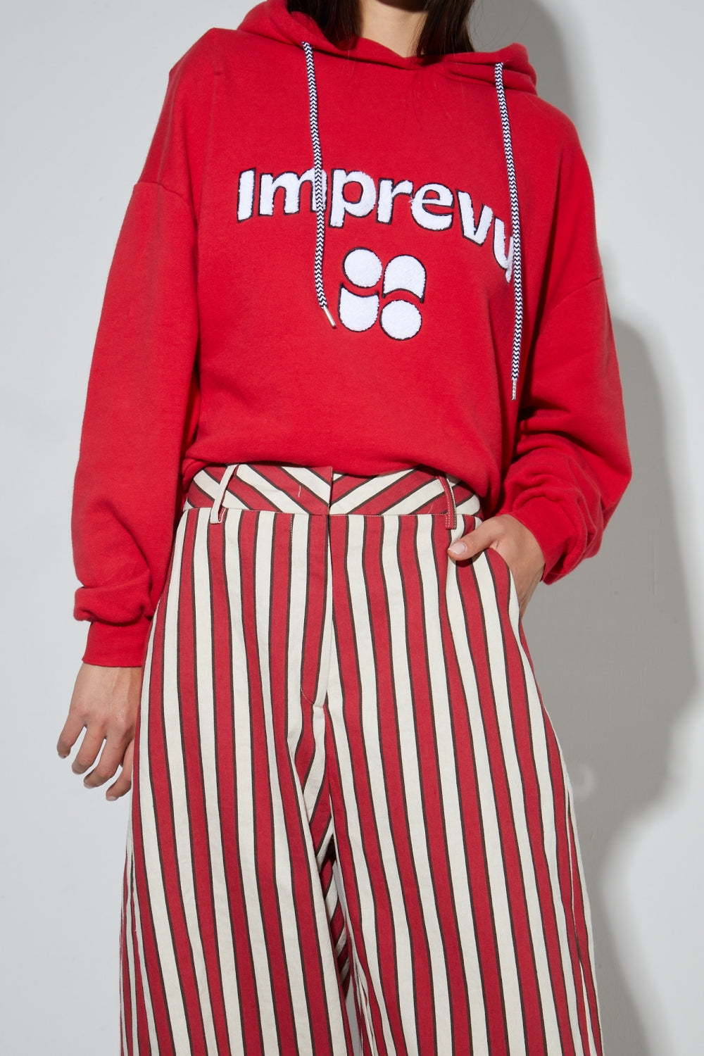 Rio Riviera Red Trousers Made In Italy