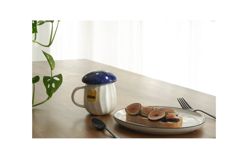 Tasse Champignon - Bleu