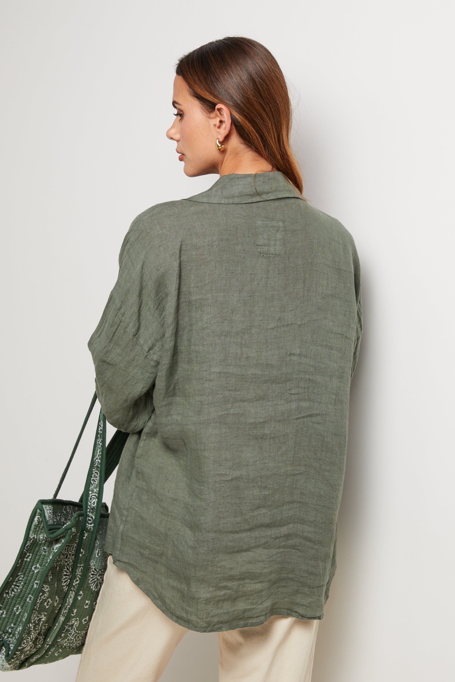 Camisa - Caqui - Mujer