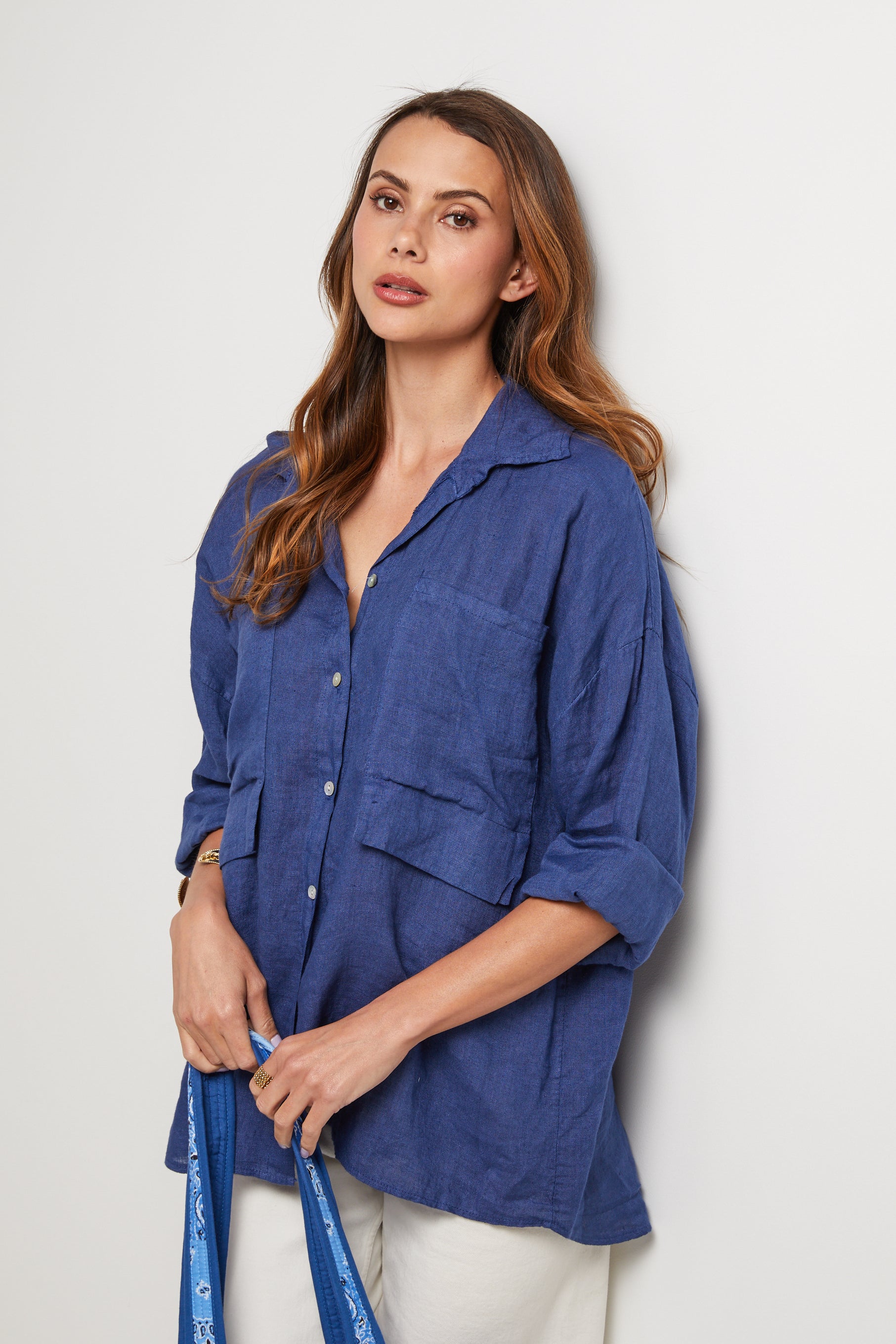 Chemise - Marine - Femme