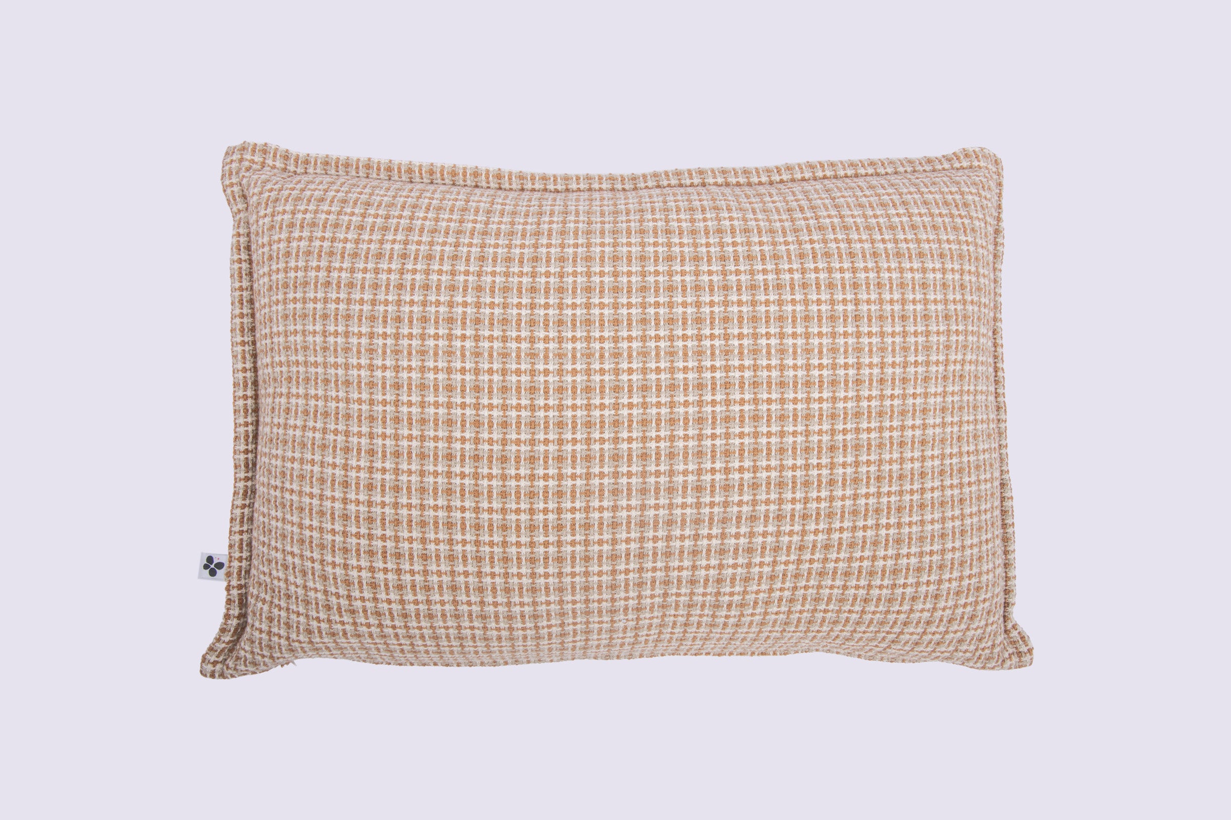 Edgar - Coussin Déhoussable Avec Passepoil - Coton Texturé