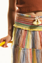 Jupe Fille - Multicolor - Brasilito
