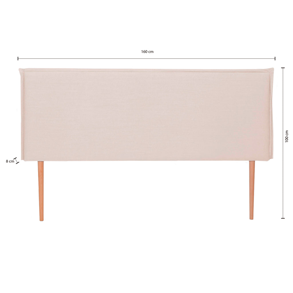 Testata Da Letto Edmond 150 - Beige