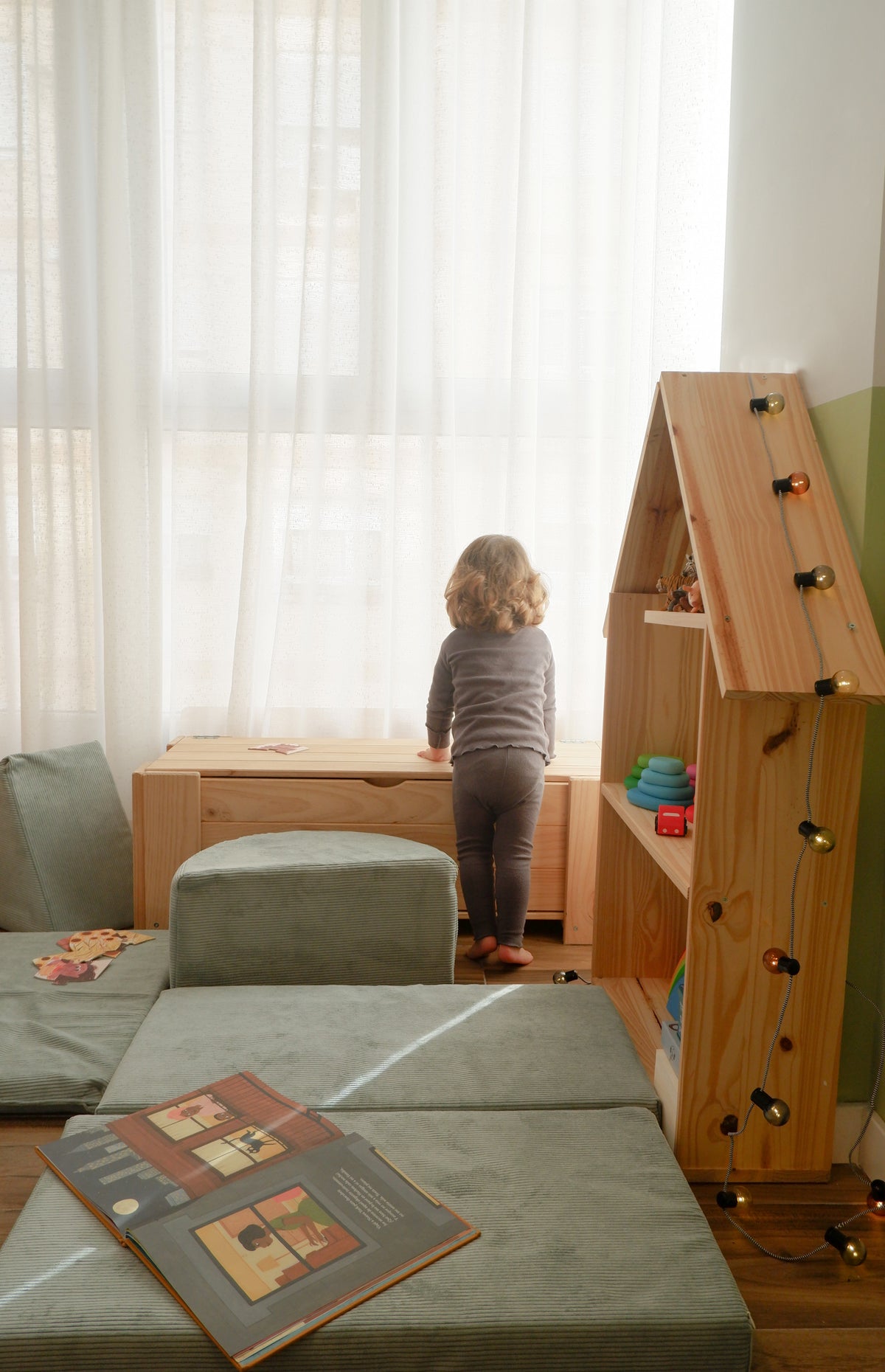 Blocco psicomotorio Montessori Arco - Acquamarina