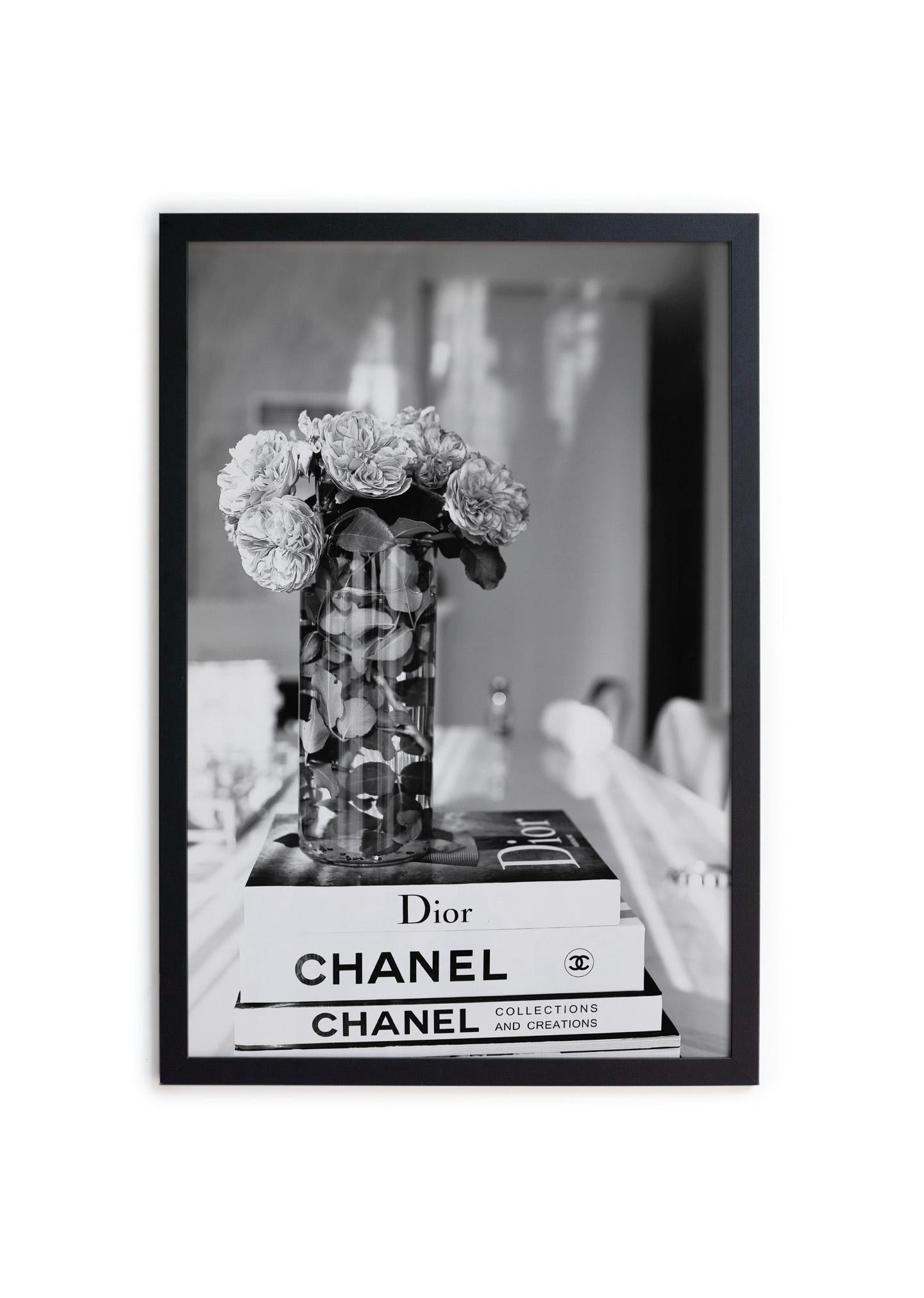 Black Framed Picture 40X30 - Books - Multicolor