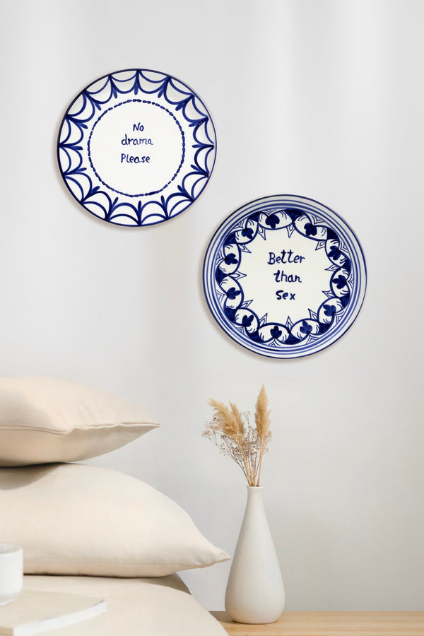 Assiette Décorative - Better Than Sex - Multicolore