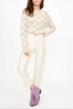 Hally Record Trousers CHALK