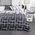 Sunshine - Juego De Cama Estampado 7.11 - Negro