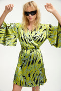 Vestido Annagz Silk Wrap