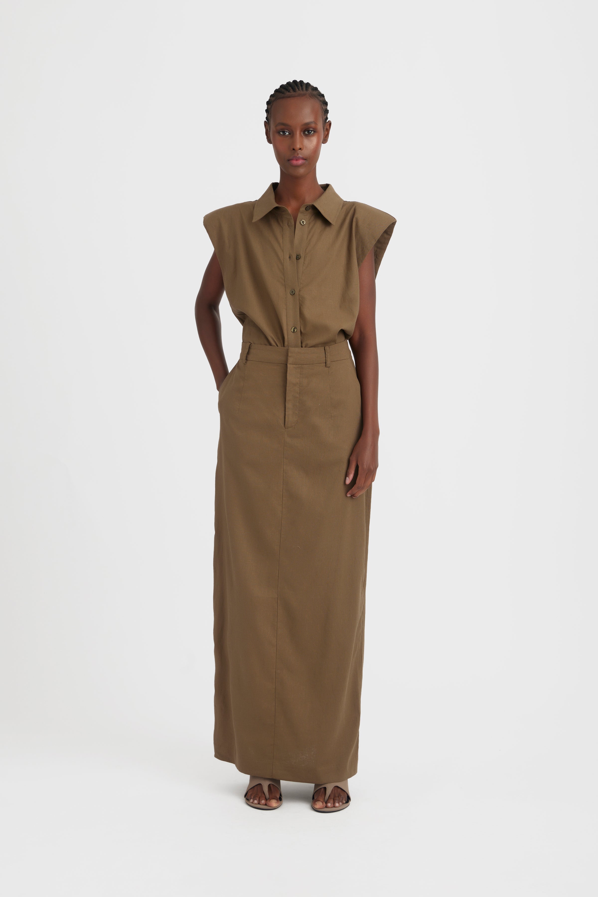 Falda Lizagz Linen Hw