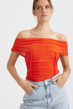Top Messigz Off Shoulder