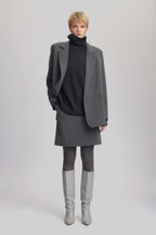 Jupe Joellegz Mel. Pinstripe Mw