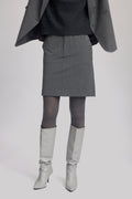 Jupe Joellegz Mel. Pinstripe Mw