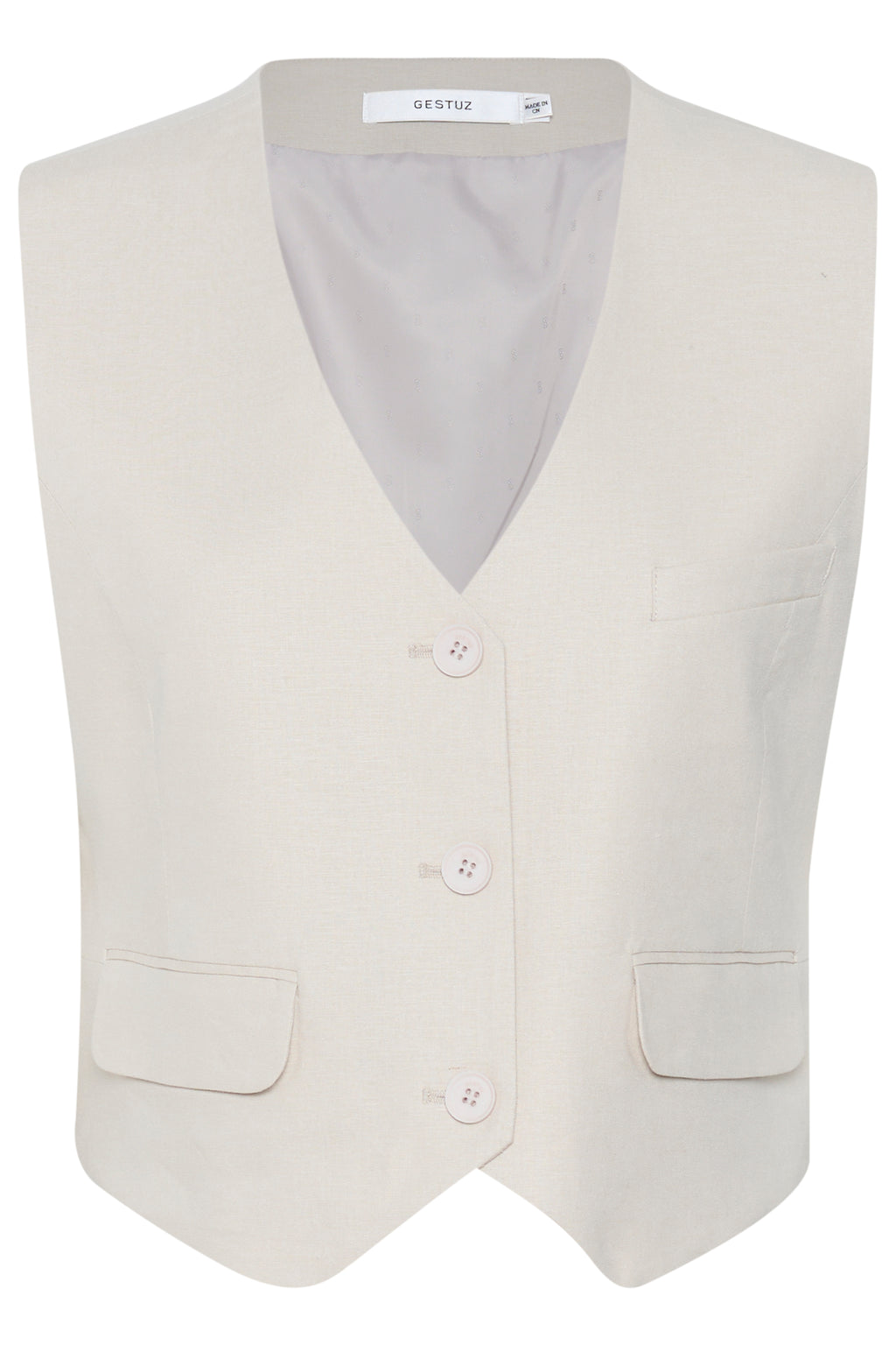 Gilet Elarahgz Linen Noos