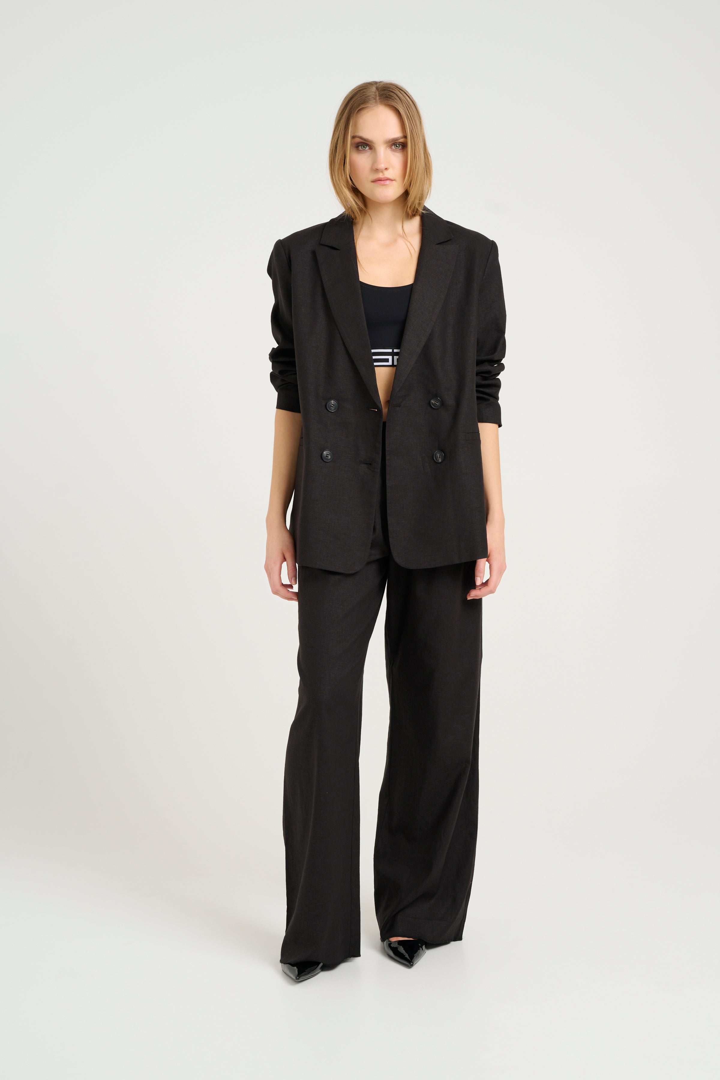 Blazer Elarahgz Linen Noos