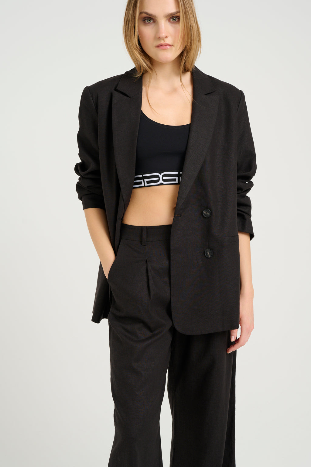 Blazer Elarahgz Linen Noos