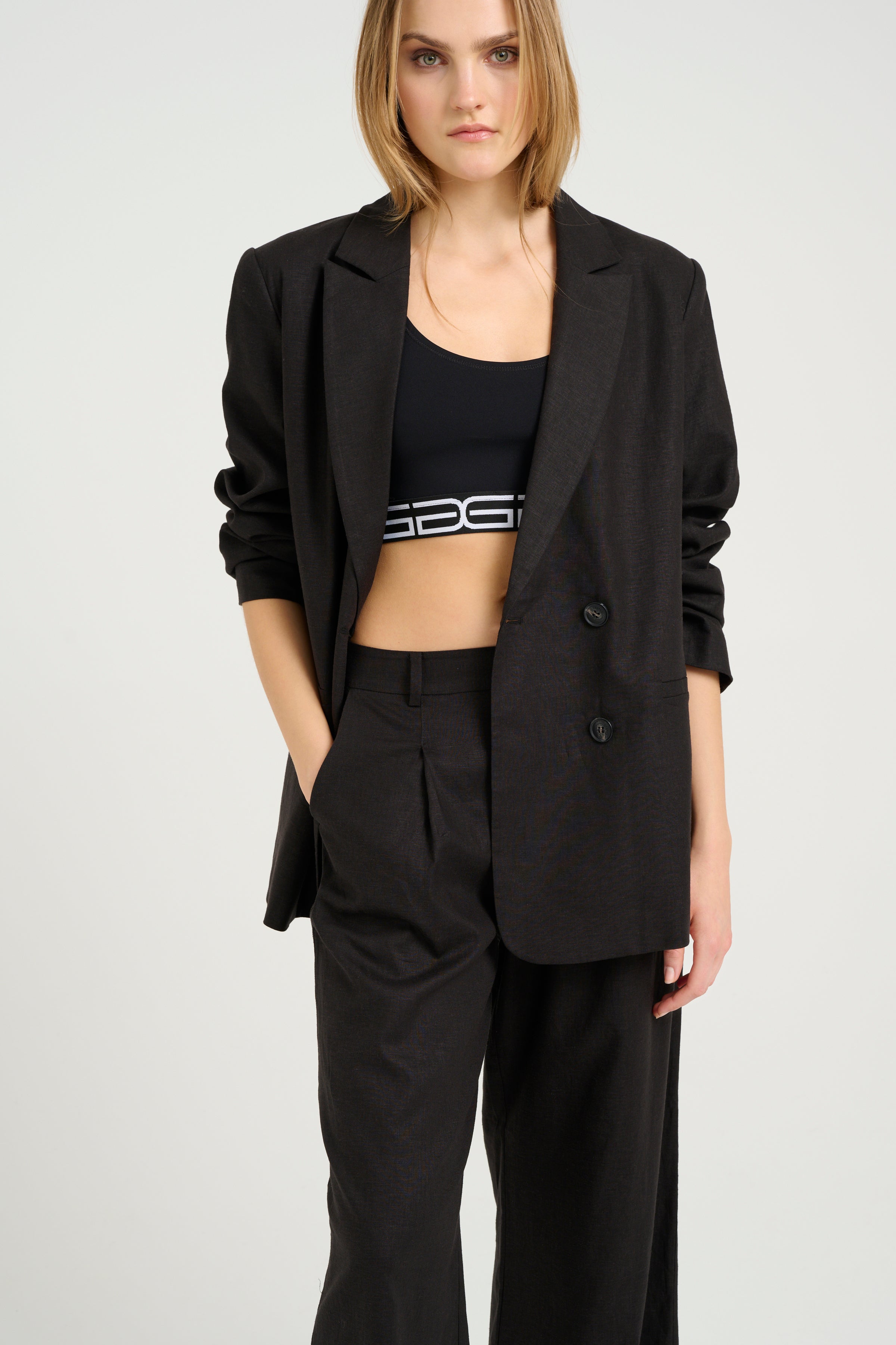 Blazer Elarahgz Linen Noos