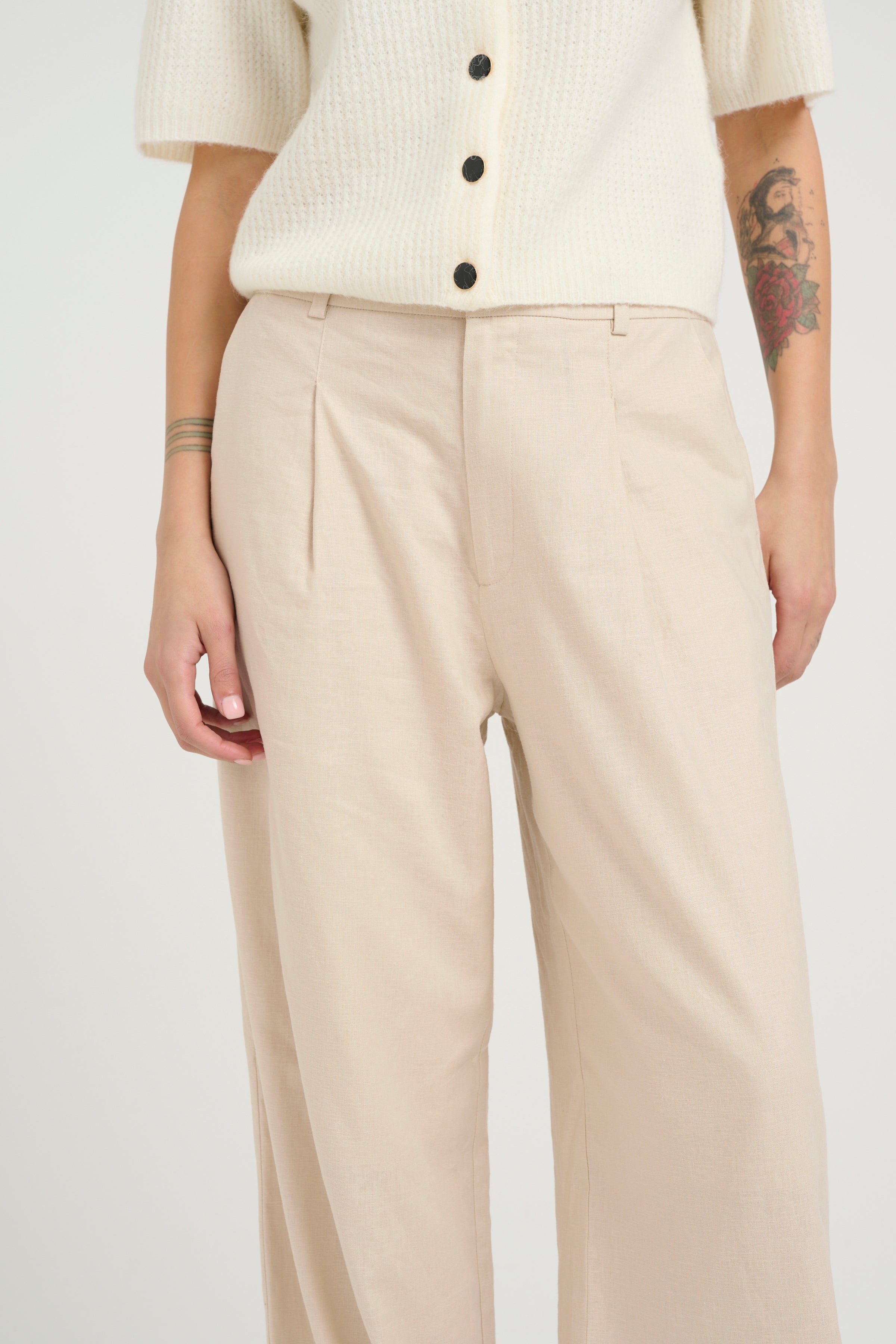 Pantalón Elarahgz Linen Hw Noos