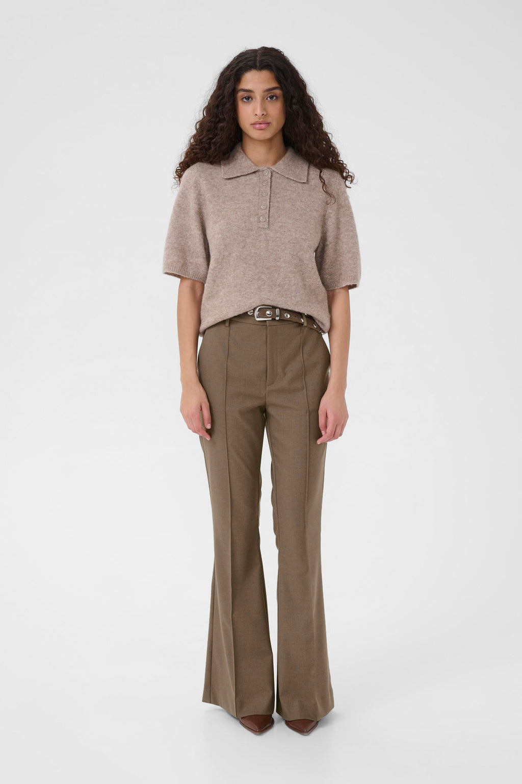 Pantalon Gzpaula Hw Flared