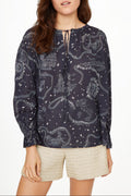 Ava Lucio NAVY Blouse