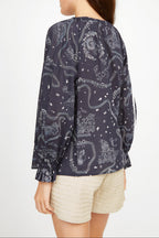 Ava Lucio NAVY Blouse