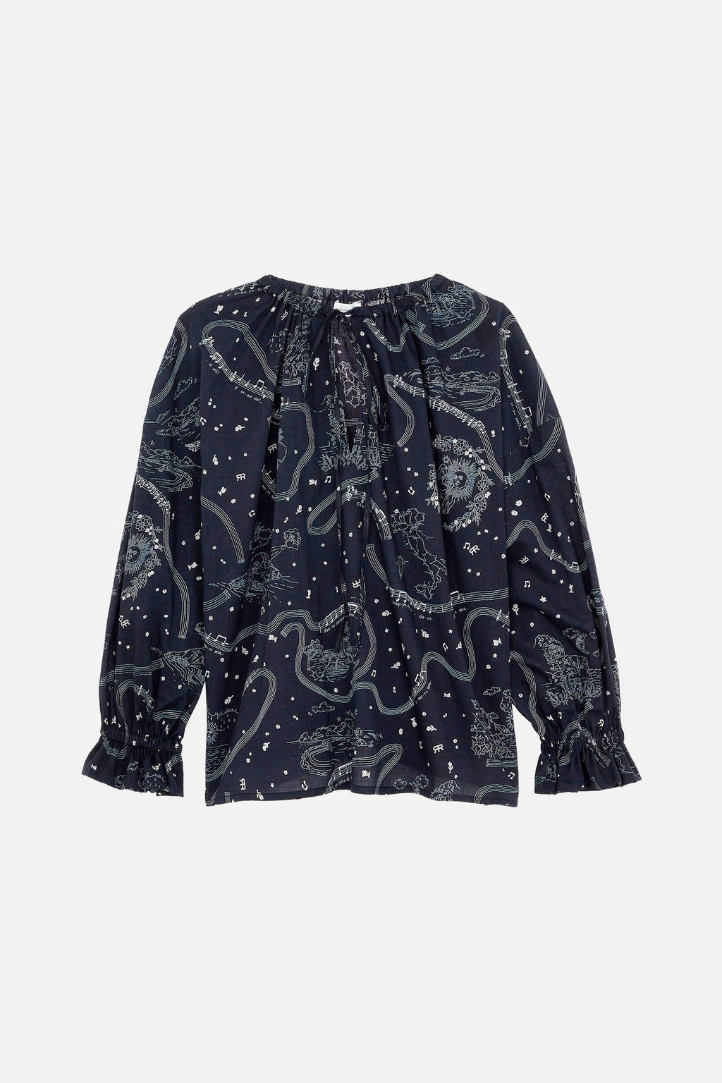Ava Lucio NAVY Blouse