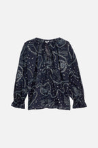 Ava Lucio NAVY Blouse